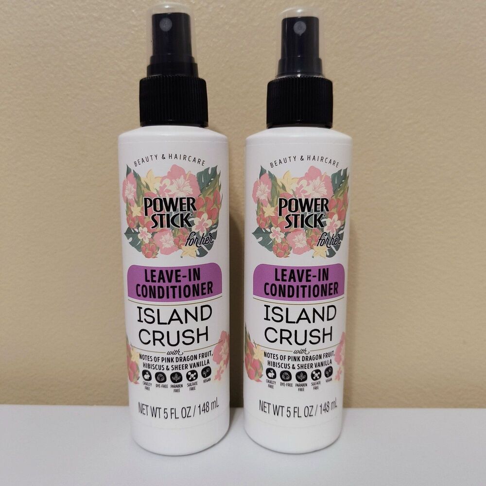 Power Stick For Her Leave-In Conditioner Island Crush 5 fl oz 2 Pack